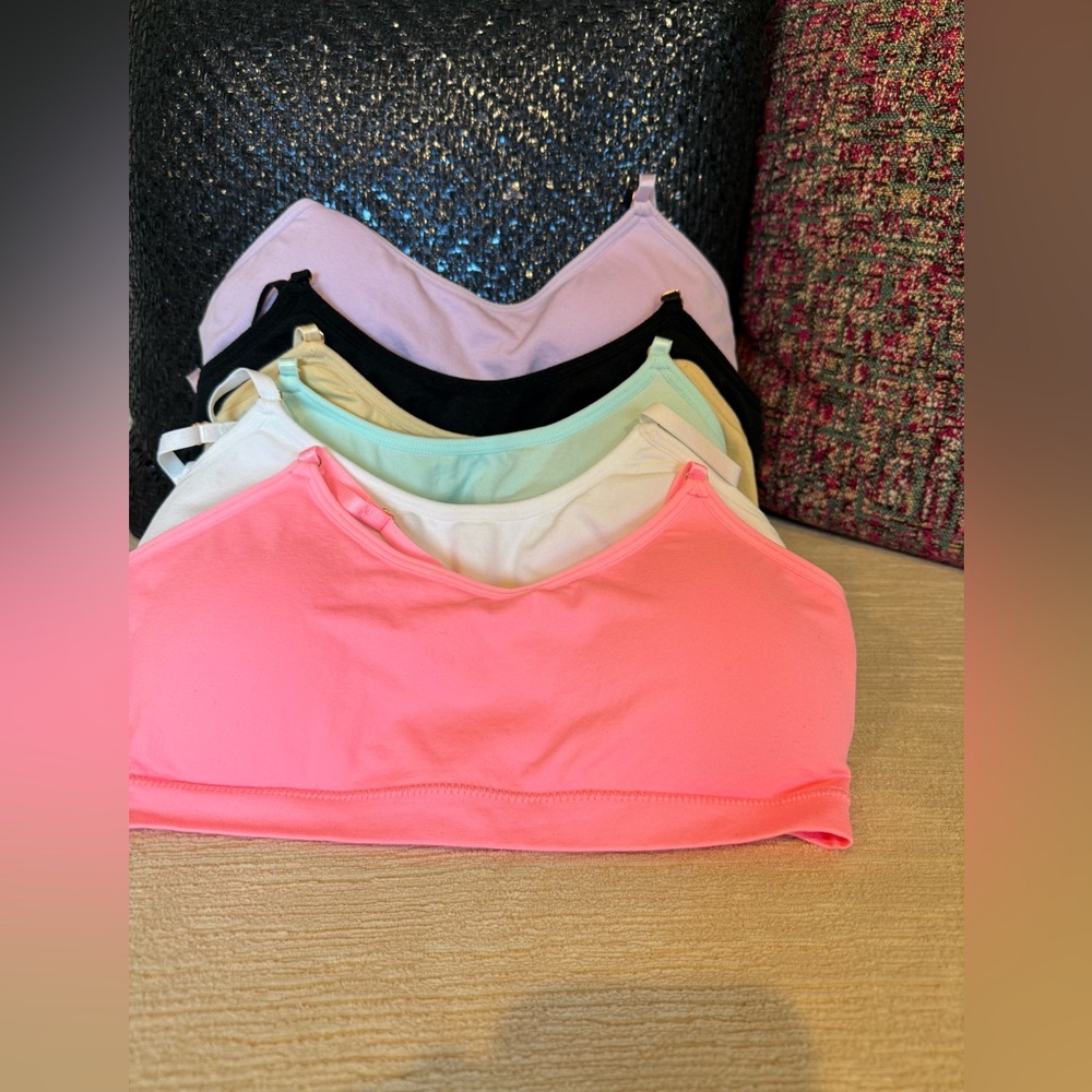 Katie J NYC set of 6 NEW seamless bras